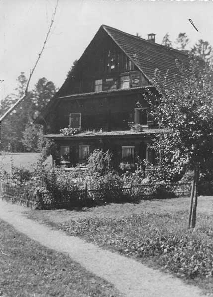 The family house in Meggen, Switzerland